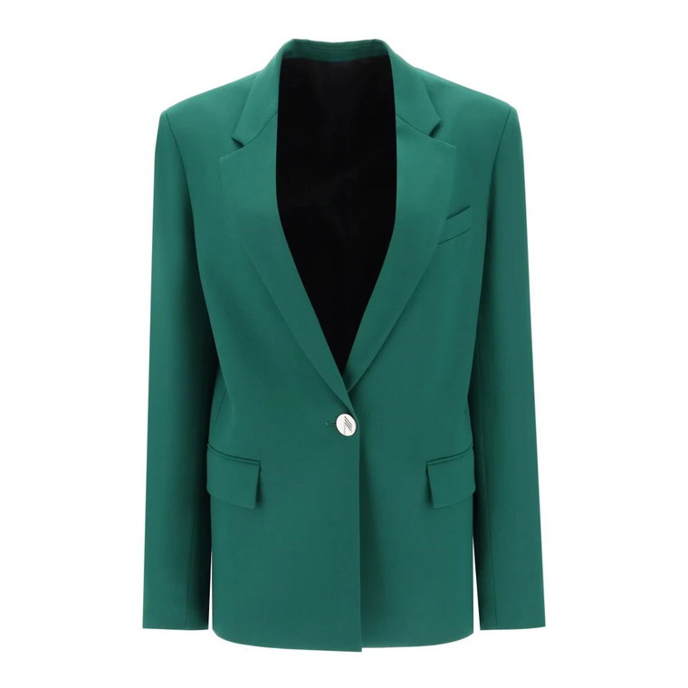 Stretch Wool Bianca Blazer The Attico