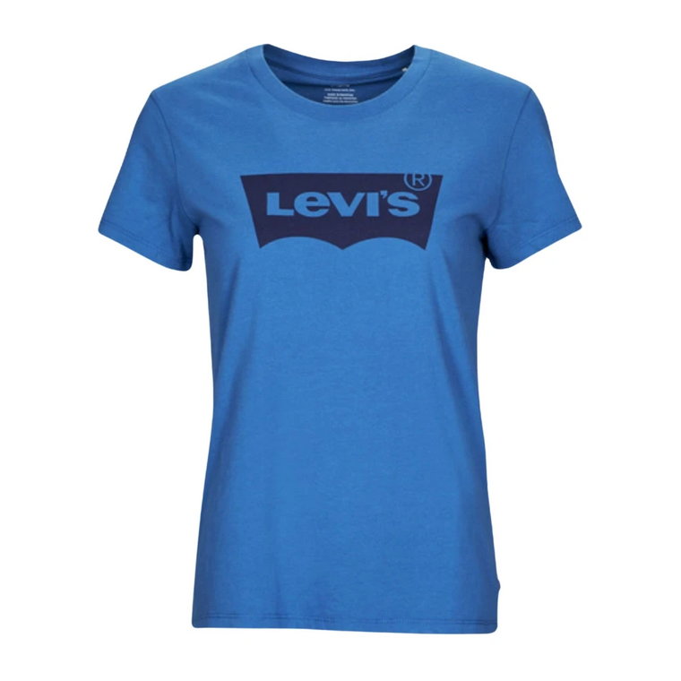 Idealny T-shirt Damski Czarno-Biały Levi's