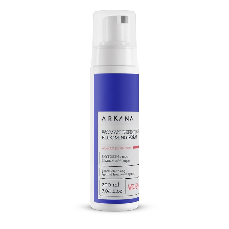 Arkana Woman Definition Blooming Foam Odmładzająca Pianka Do Mycia z Fitoestrogenami 200 ml