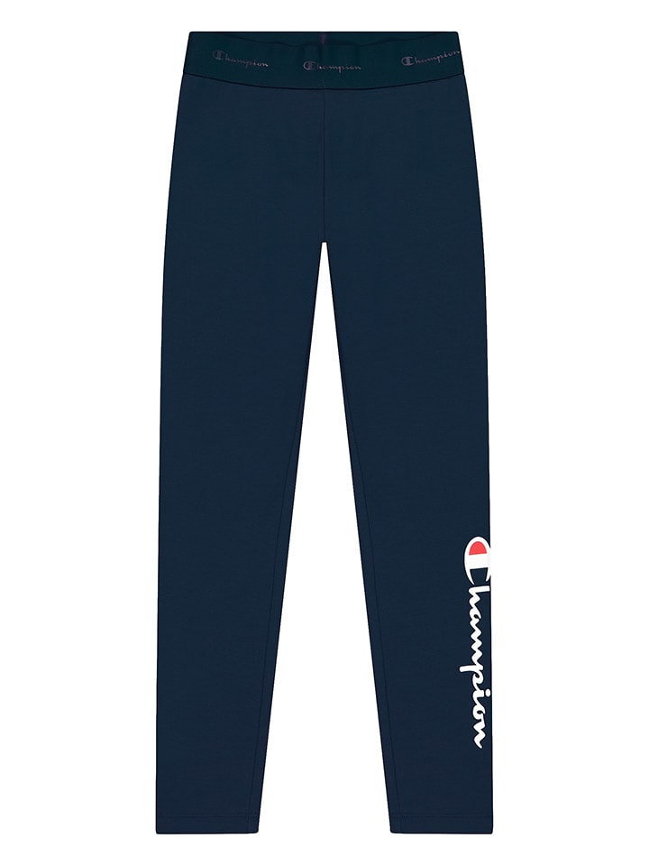 Champion Legginsy w kolorze granatowym