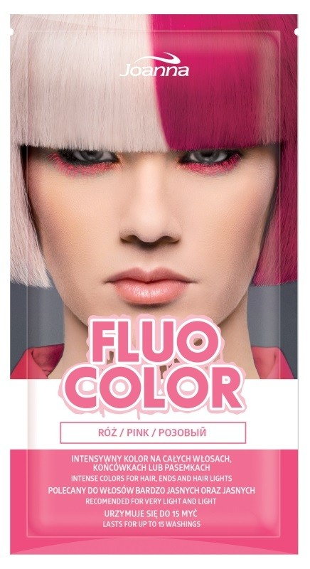 Joanna Fluo Color  Róż - szamponetka koloryzująca 35ml