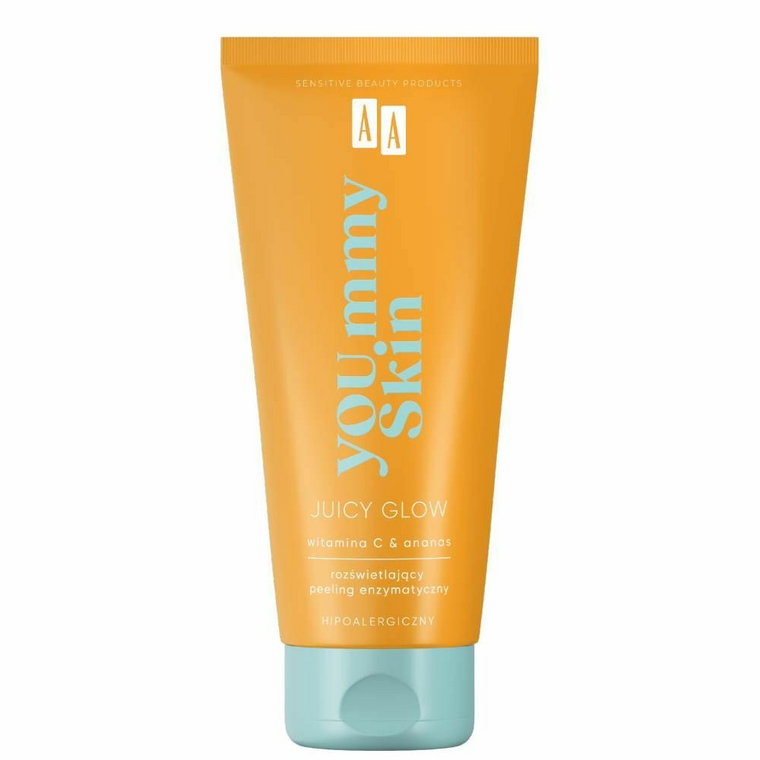 AA Yoummy Skin Rozświetlający peeling enzymatyczny, Juicy Glow