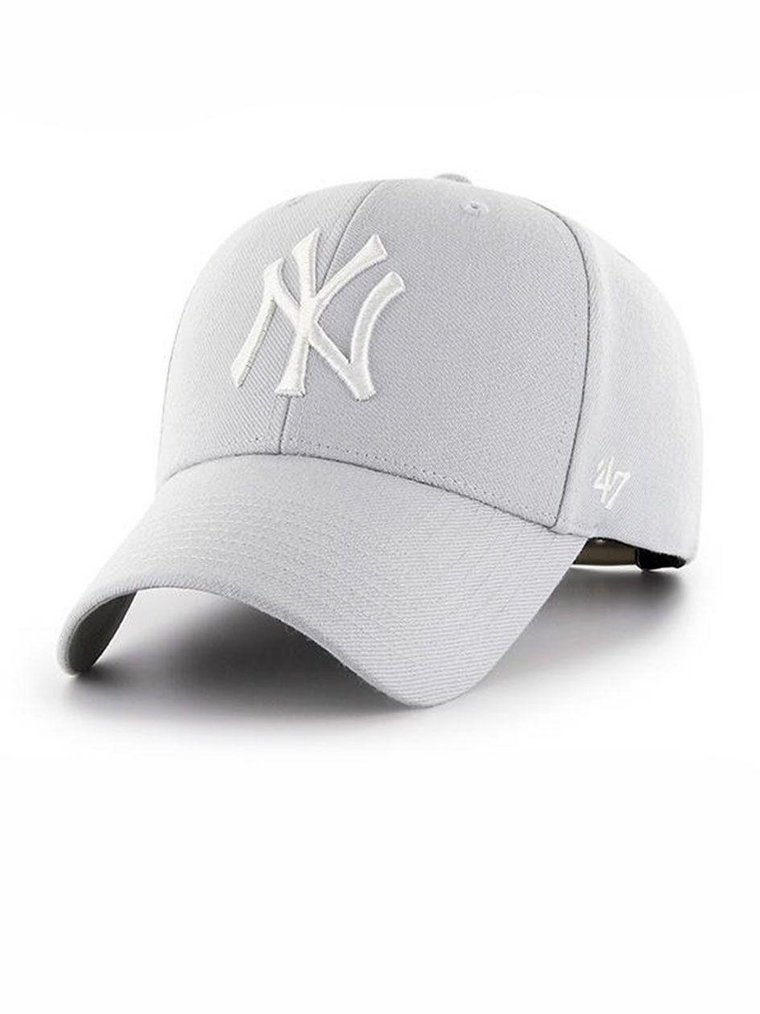 Czapka Z Daszkiem Snapback Szara 47 Brand New York Yankees MLB MVP Wool All
