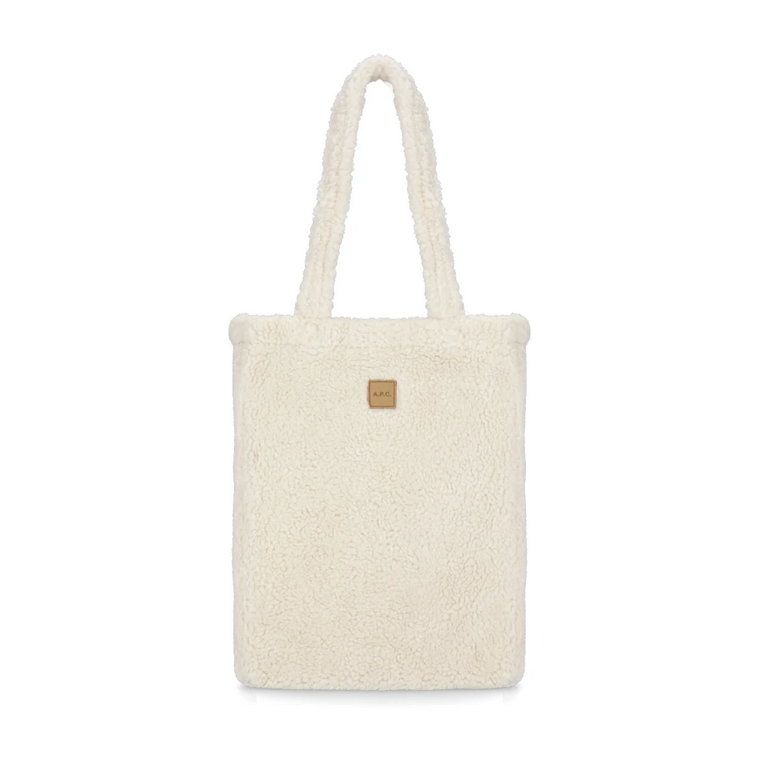 Szczotkowana torba na zakupy - Ivory A.p.c.