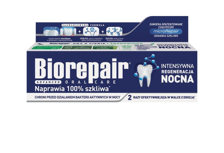 Biorepair, Oral Care, pasta do zębów Night, 75 ml