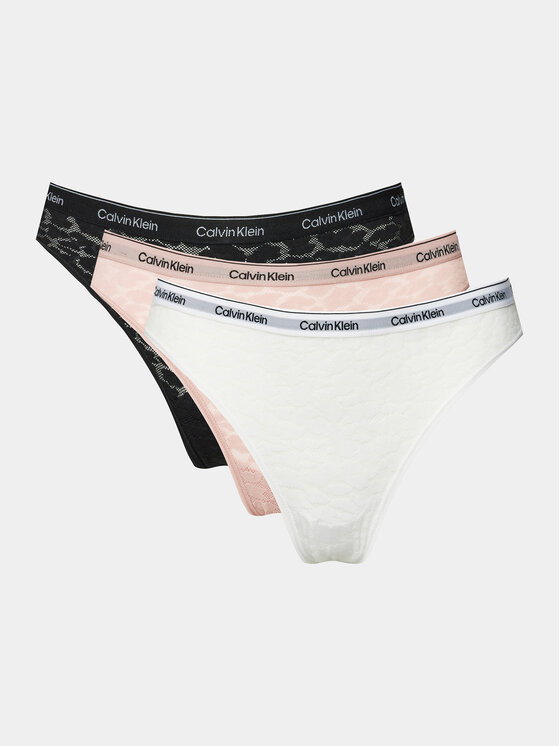 Komplet 3 par fig brazylijskich Calvin Klein Underwear