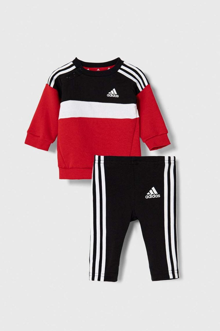 adidas dres dziecięcy kolor czerwony