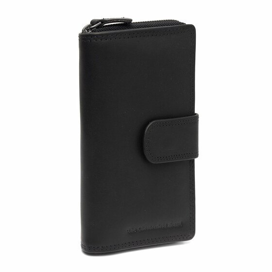 The Chesterfield Brand Charlotte Portfel Ochrona RFID Skórzany 9.5 cm black
