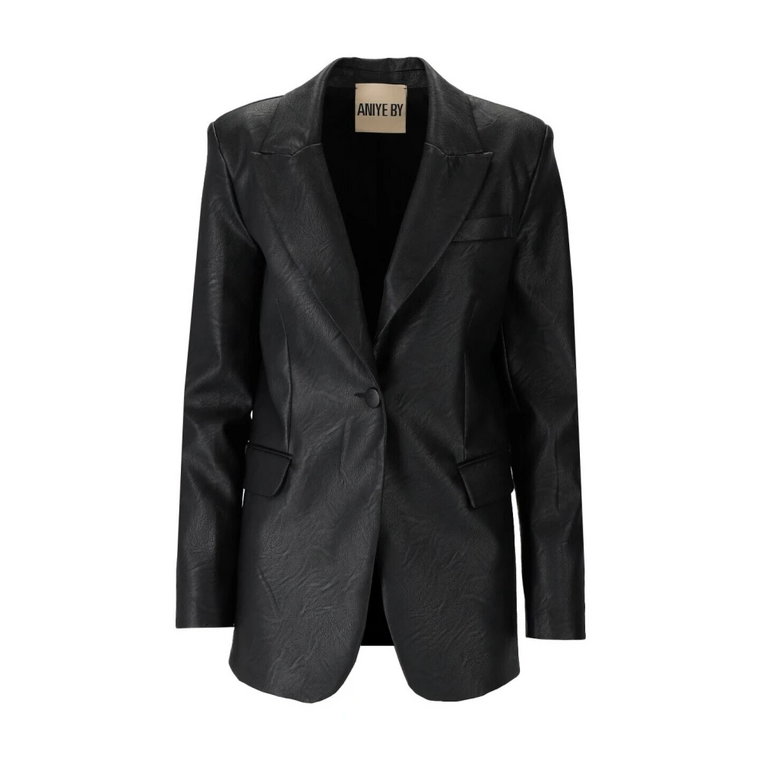 Aniye by Tati Black One-Breasted Jacket Aniye By