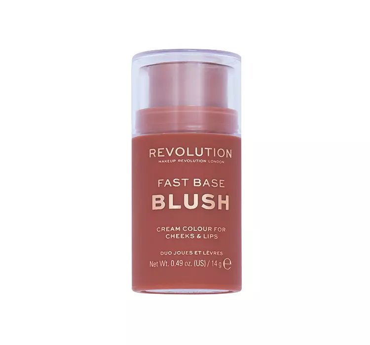 MAKEUP REVOLUTION FAST BASE BLUSH RÓŻ DO POLICZKÓW I UST W SZTYFCIE MAUVE 14G