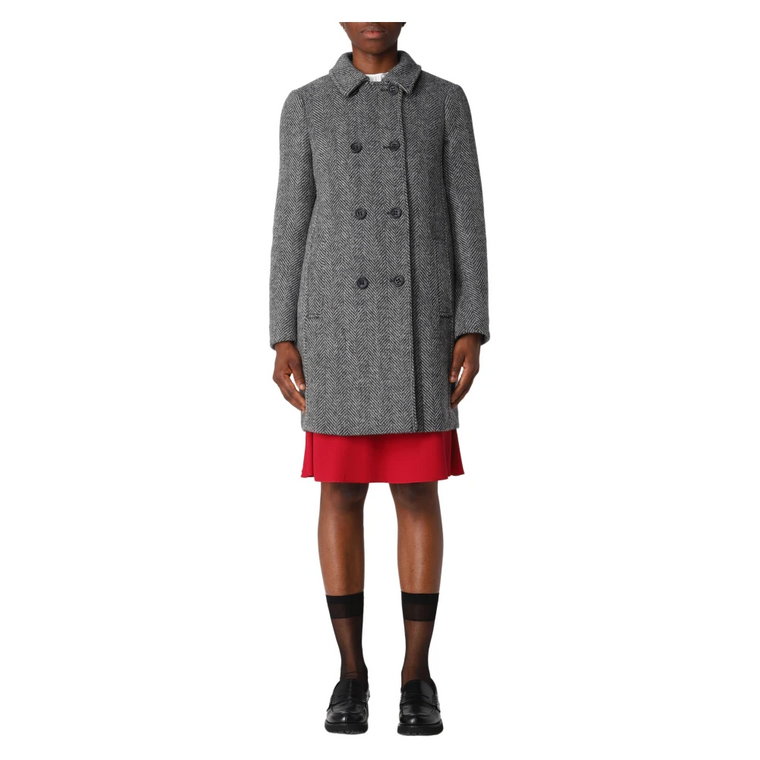 Single-Breasted Coats RED Valentino