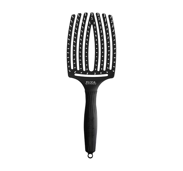 OLIVIA GARDEN FINGERBRUSH IONIC SZCZOTKA DO WŁOSÓW LARGE BLACK