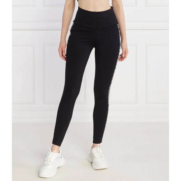 Michael Kors Legginsy SYNTH CONT SPA | Slim Fit