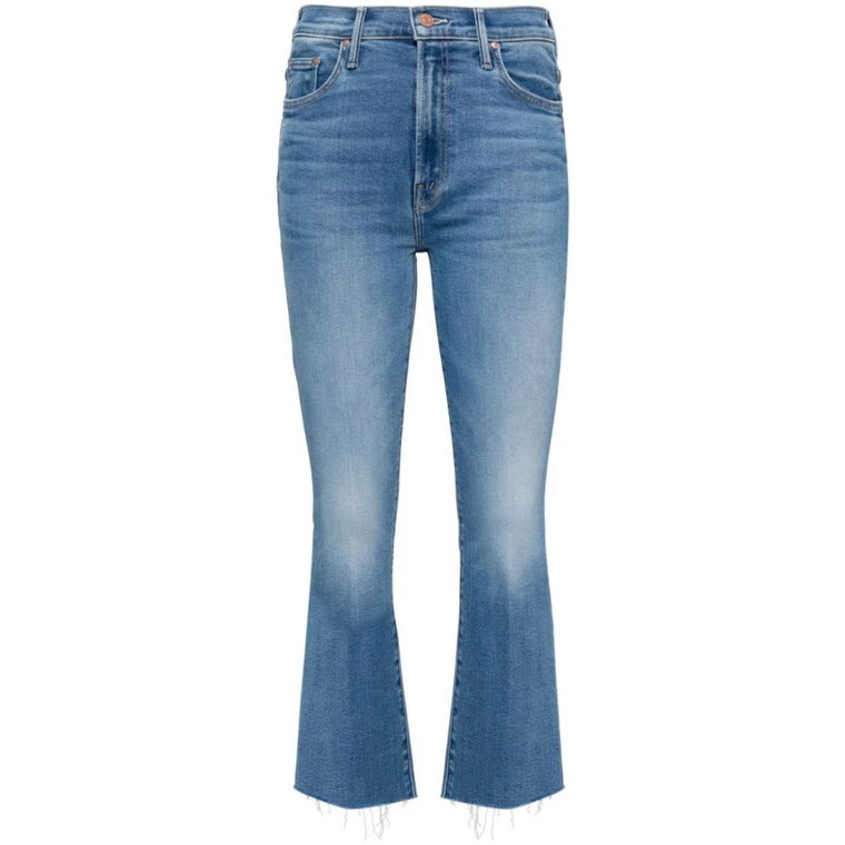 Wysokotalowe Bootcut Fray Jeans Mother