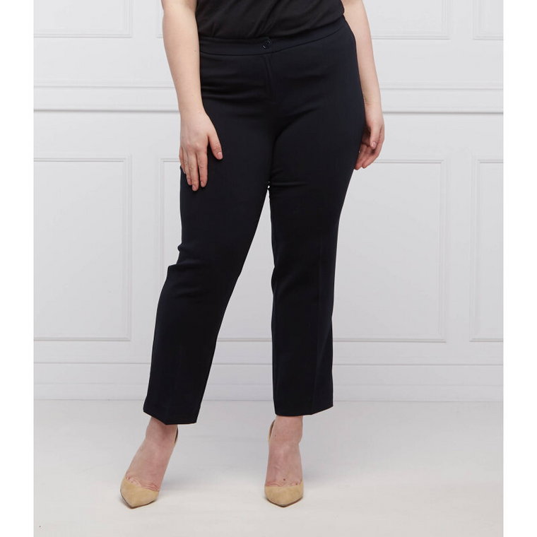 Persona by Marina Rinaldi Spodnie cygaretki REGINA Plus size | Regular Fit