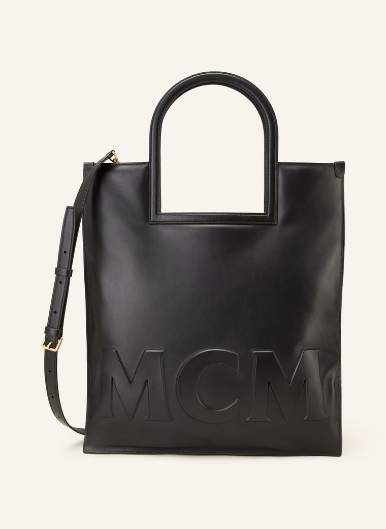 Mcm Torebka Aren Medium schwarz