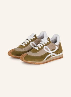 Loewe Sneakersy Flow Runner gruen