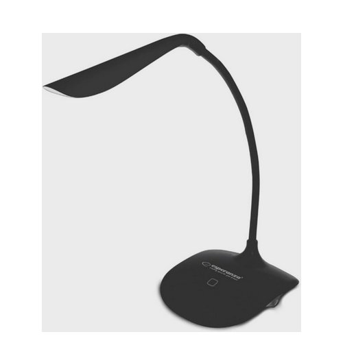 Lampa biurkowa Esperanza LED Acrux Czarna (ELD103K). Lampki biurkowe
