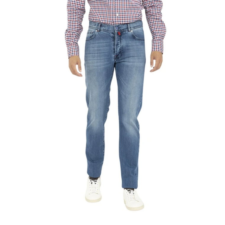 Slim-fit Denim Jeans Kiton