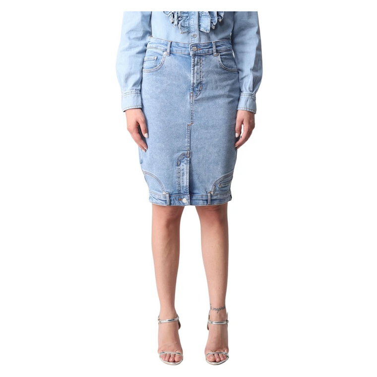 Denim Skirts Moschino