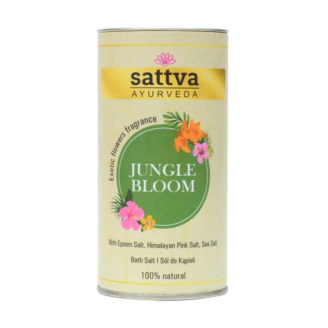 Sattva Bath Salt sól do kąpieli Jungle Bloom 300g