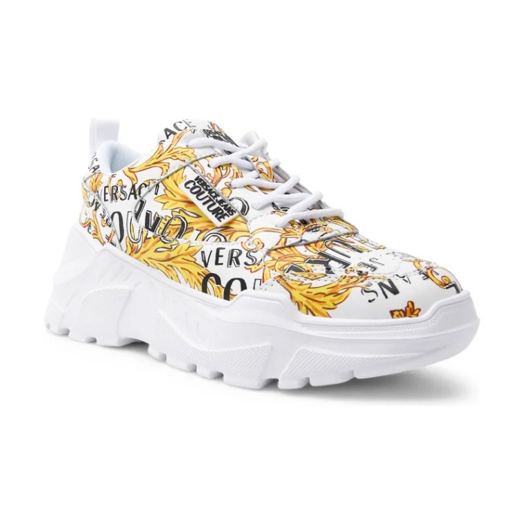 Versace Jeans Couture Skórzane sneakersy