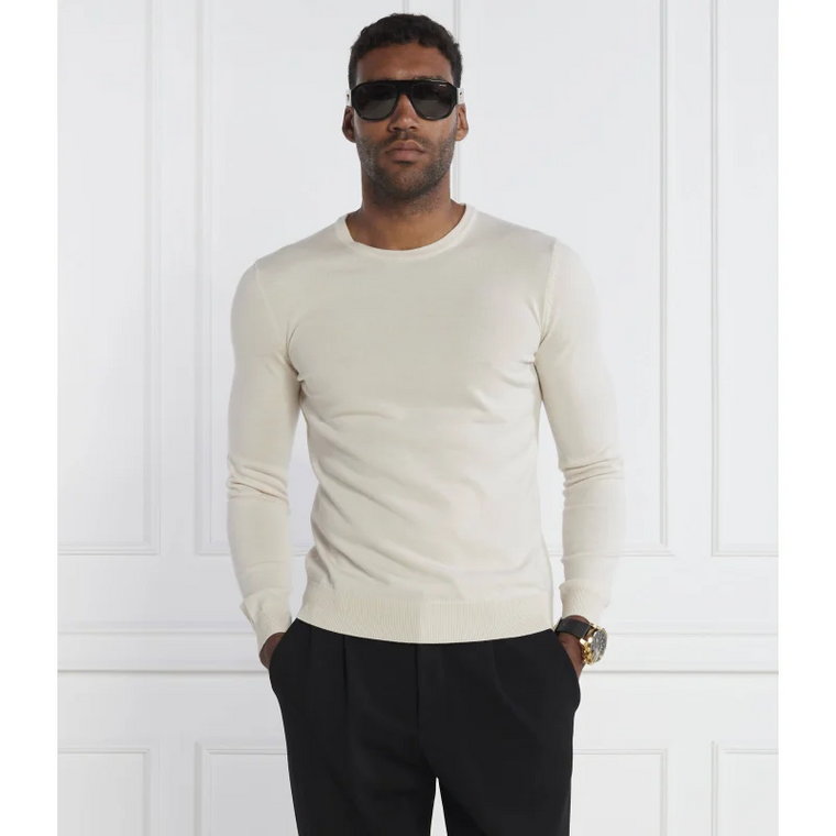 HUGO Wełniany sweter San Cedric-M1 | Regular Fit