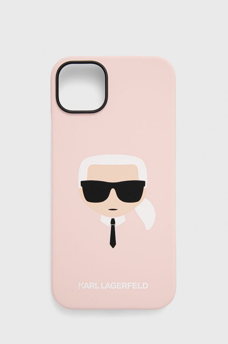 Karl Lagerfeld etui na telefon iPhone 14 Plus 6,7" kolor różowy