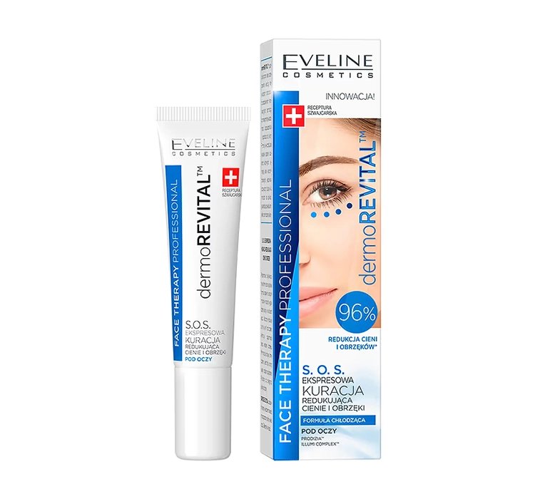 EVELINE FACE THERAPY S.O.S. EKSPRESOWA KURACJA POD OCZY 15ML