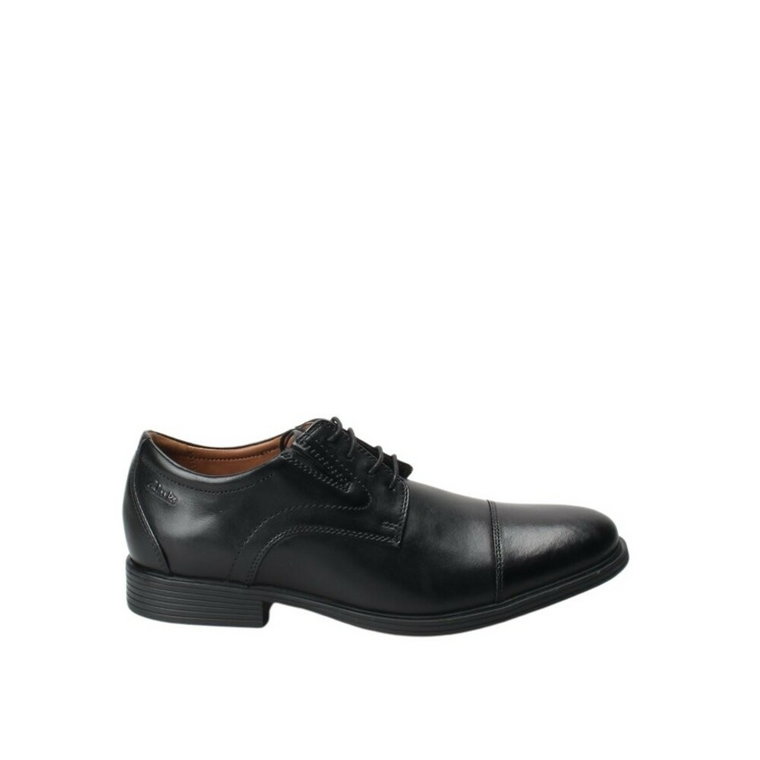 Klasyczne czarne skórzane buty robocze Clarks