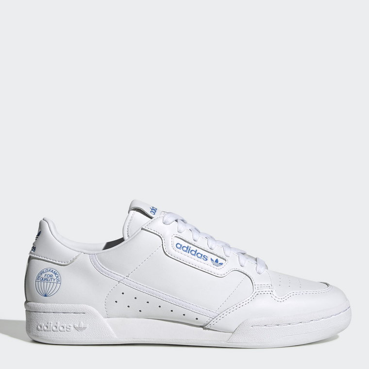 Tenisówki damskie z eko skóry do kostki Adidas Originals Continental 80 FV3743 36.5 (4UK) 22.5 cm Białe (4062056796227). Trampki damskie