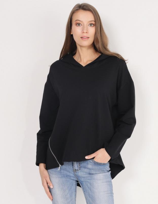 BLUZA BAWEŁNIANA 203-9022 NERO