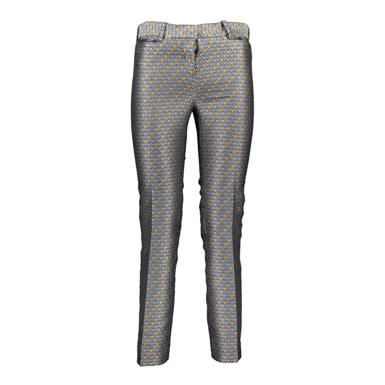 Beige Polyester Jeans & Pant, Spodnie z 4 kieszeniami Gant