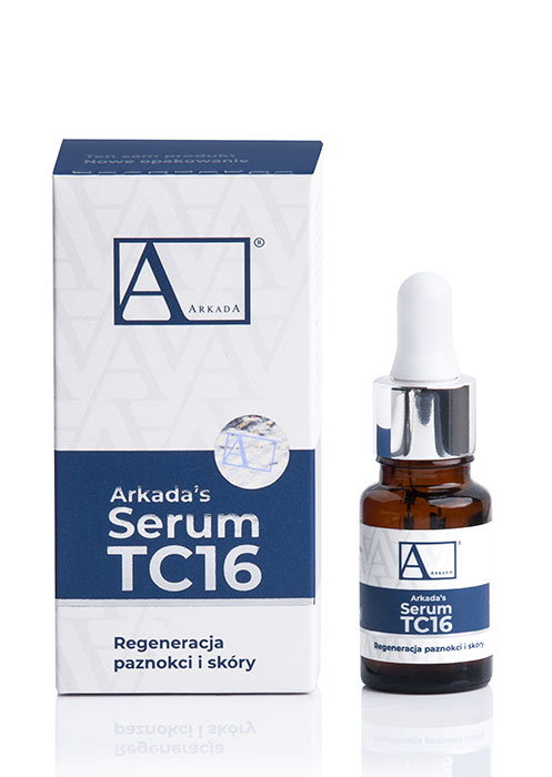 Arkada TC 16 Serum Kolagenowe w Płynie Regeneracja Paznokci i Skóry 11 ml