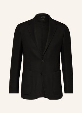 Zegna Marynarka Extra Slim Fit schwarz