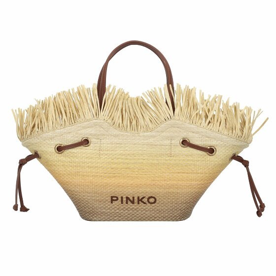 PINKO Pagoda Shopper Bag 19 cm cuoio-giallo-naturale