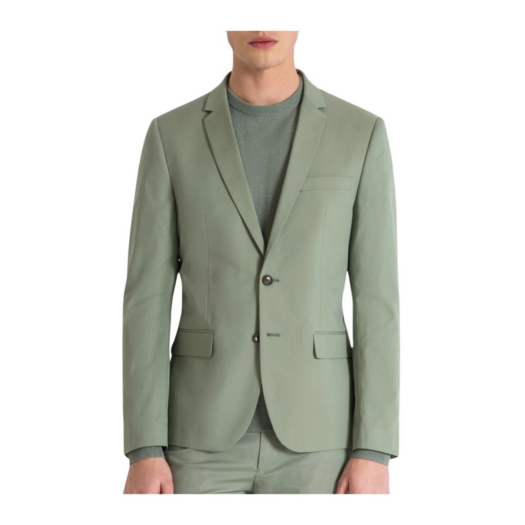 Sage Green Suit Jacket Antony Morato