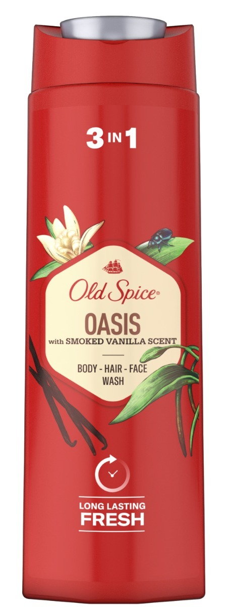 Old Spice Szampon do ciała Oasis 400 ml