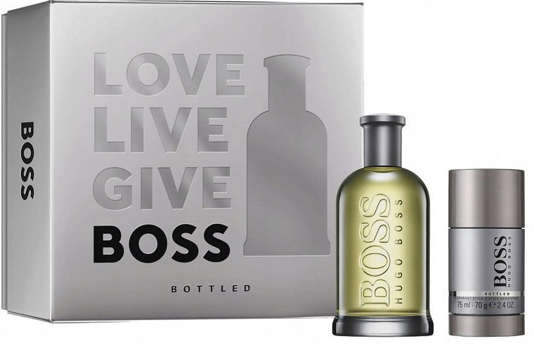 Zestaw męski Hugo Boss Bottled Woda toaletowa 200 ml + Dezodorant w sztyfcie 75 ml (3616303428471). Perfumy męskie