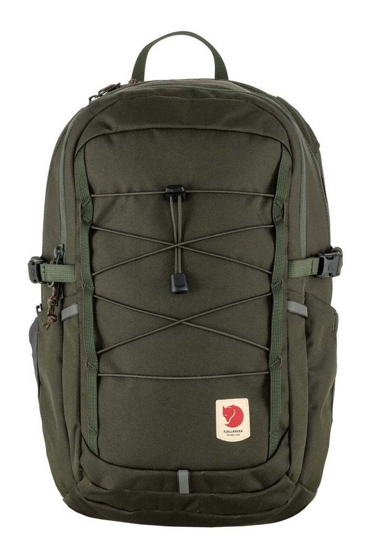 Fjallraven plecak Skule 20 kolor zielony duży gładki