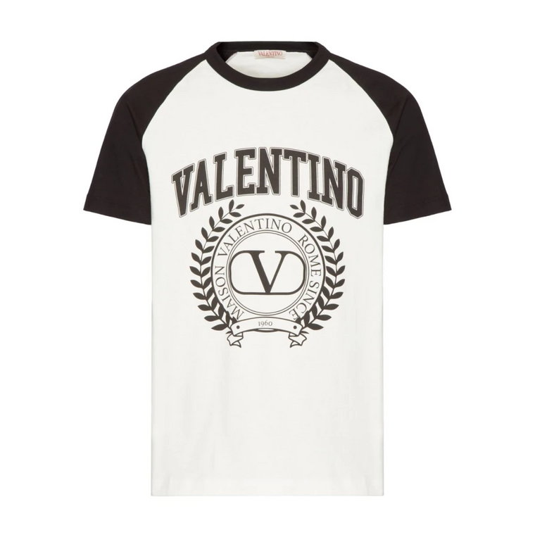 Maison Valentino-Print T-Shirt Valentino Garavani