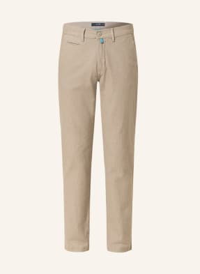 Pierre Cardin Chinosy Lyon Futureflex Tapered Fit beige