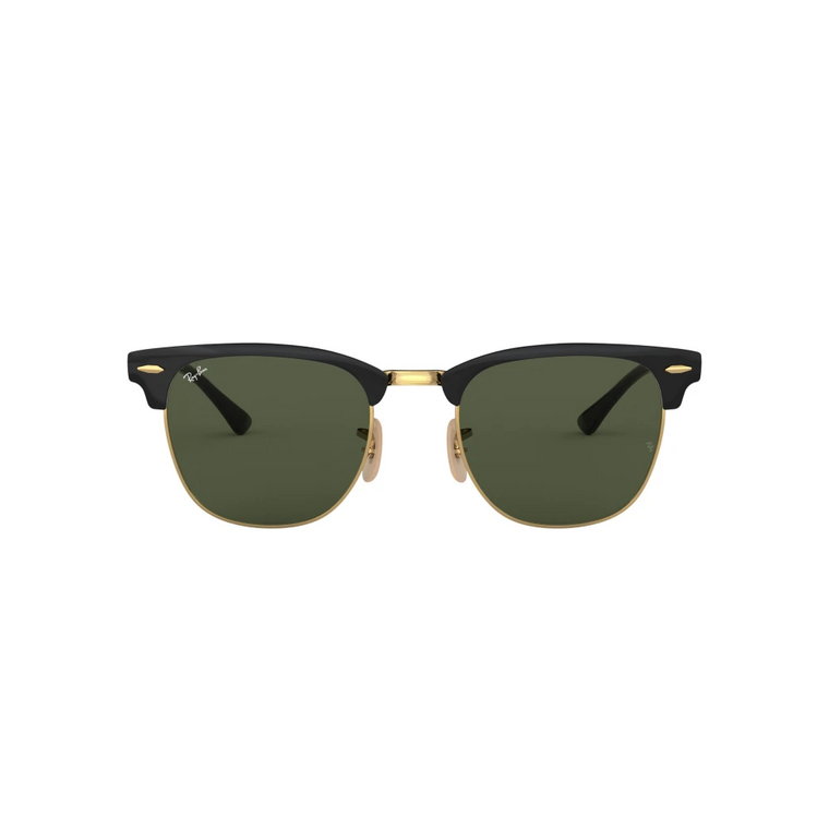 Rb3716 Okulary przeciwsłoneczne Clubmaster Metal spolaryzowane Ray-Ban