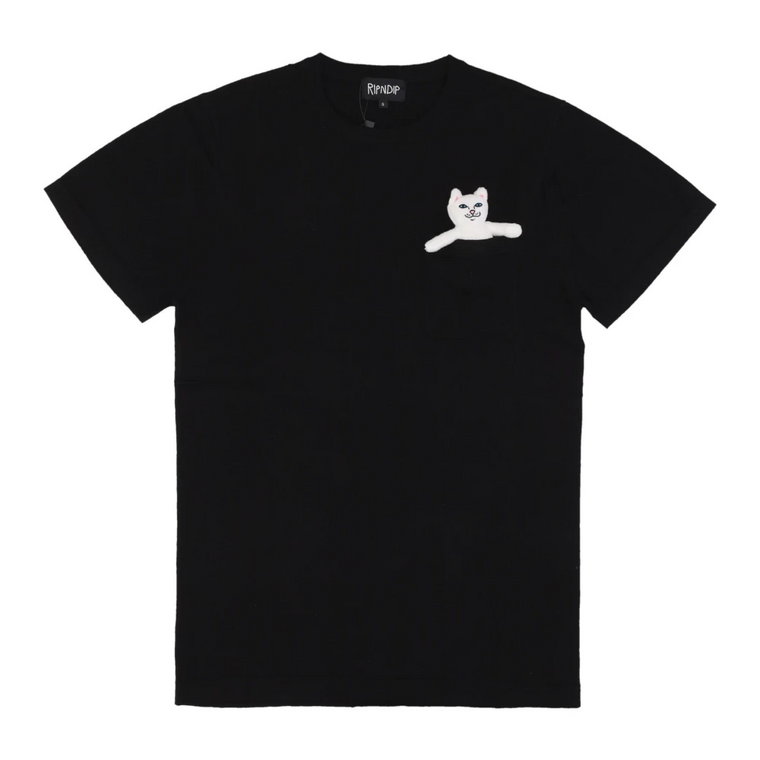 Nermy Buddy Pocket Tee - Czarny Ripndip