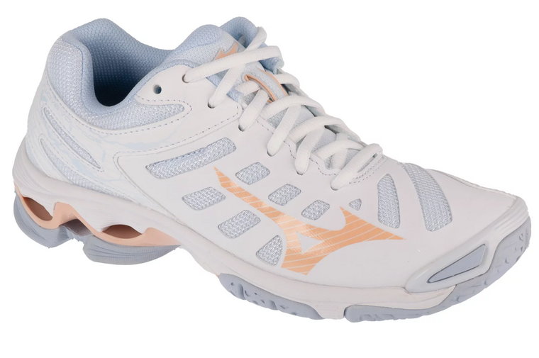 Mizuno Wave Voltage V1GC216000, Damskie, Białe, buty do siatkówki, syntetyk, rozmiar: 37