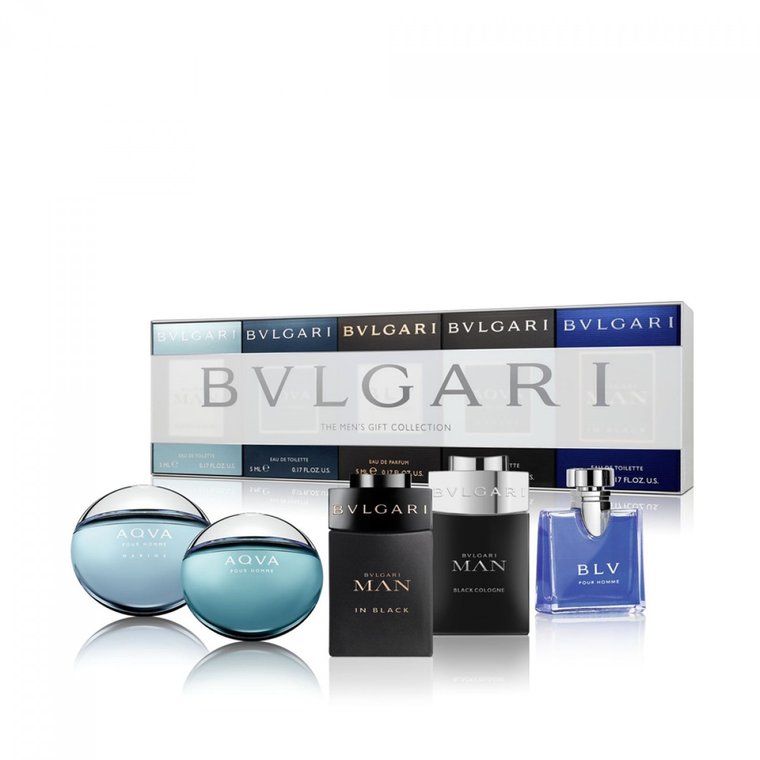 Bvlgari Miniatures Set Men Zestaw Perfum 4x5ml