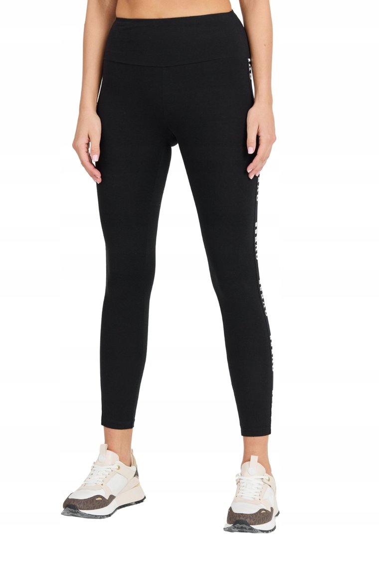 Guess Damskie czarne legginsy Aline L