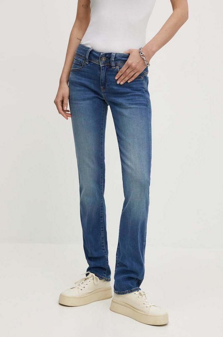 G-Star Raw jeansy damskie medium waist D07145-8968