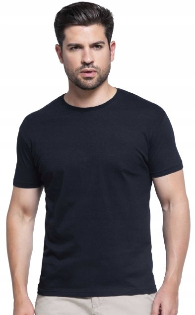 T-shirt koszulka 100% bawełna Ocean czarna S