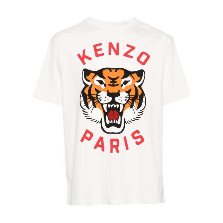 Białe T-shirty Pola dla mężczyzn Kenzo
